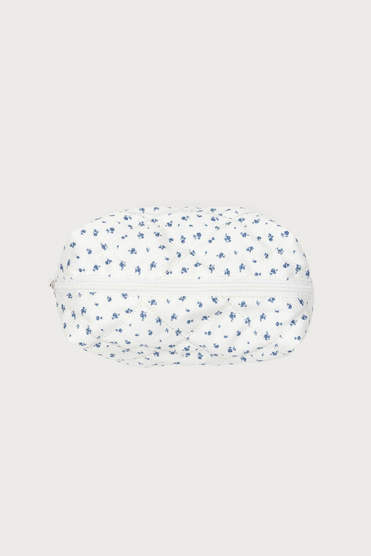 Bloomy Quilted Makeup Bag
