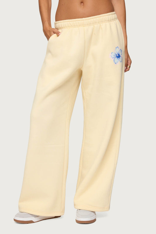 Tropical Bloom Sweatpants