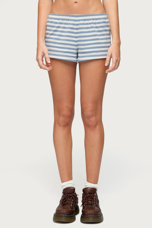 Aubrie Striped Shorts