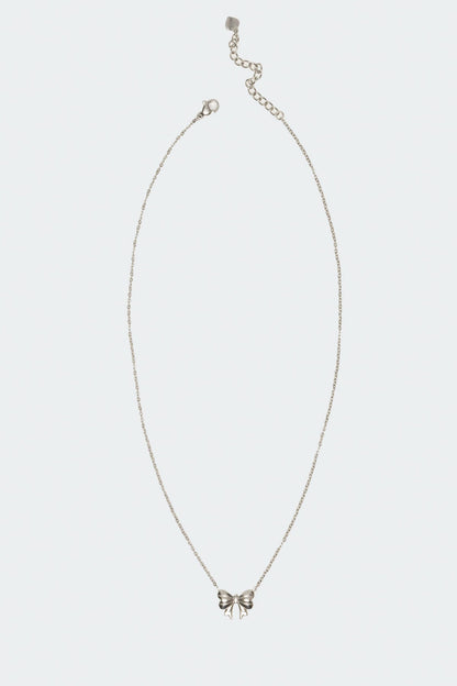 Bow Charm Necklace