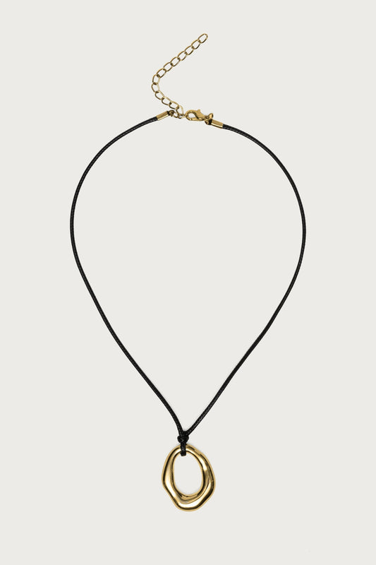 Hoop Cord Necklace