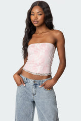 WHITE AND PINK