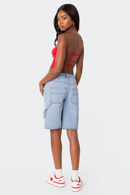 Tao Open Back Tube Top