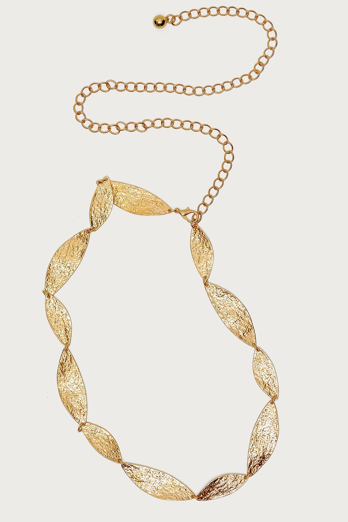 Abstract Pendant Chain Belt