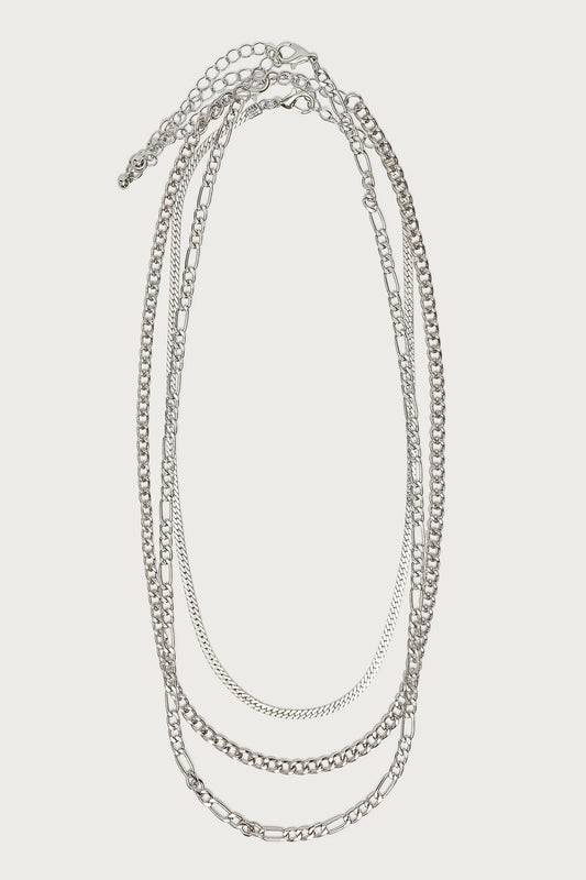 Chain Link Necklace Set