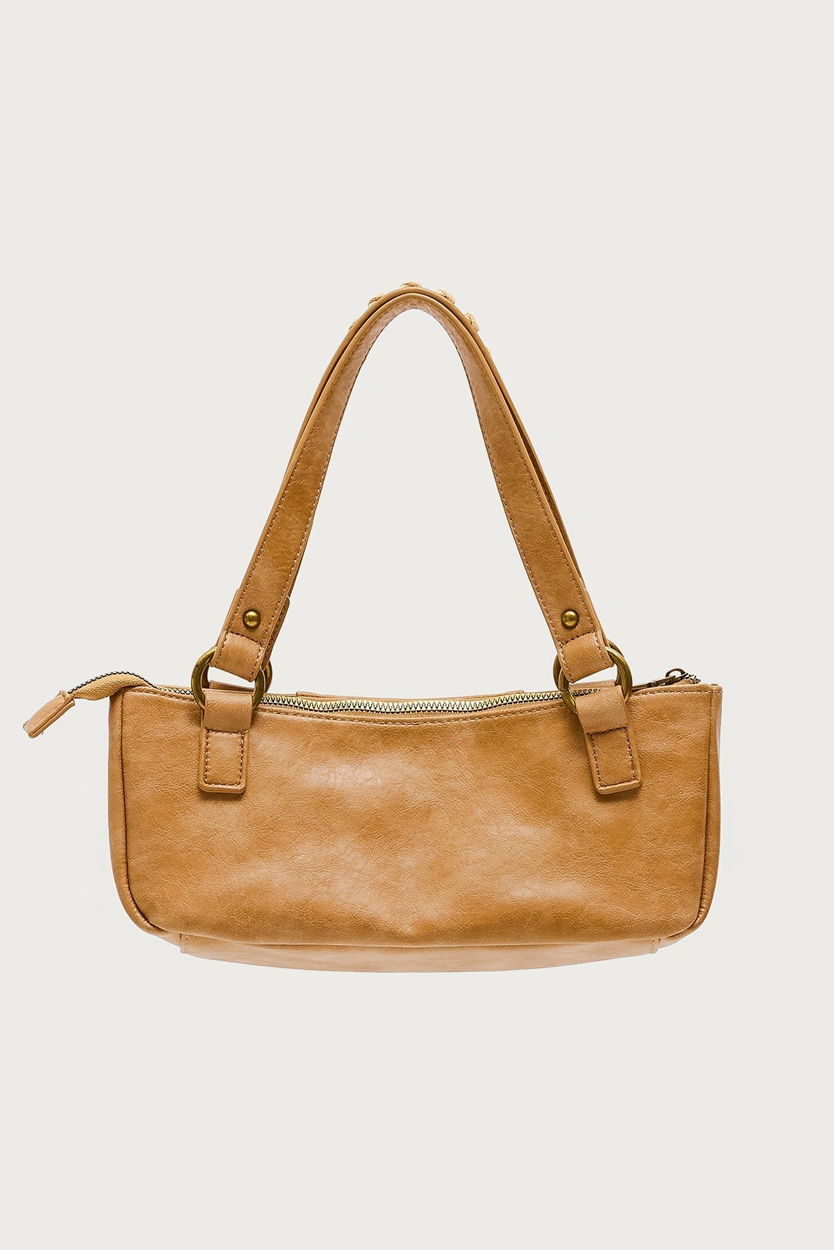 Stud & Stitch Faux Leather Bag