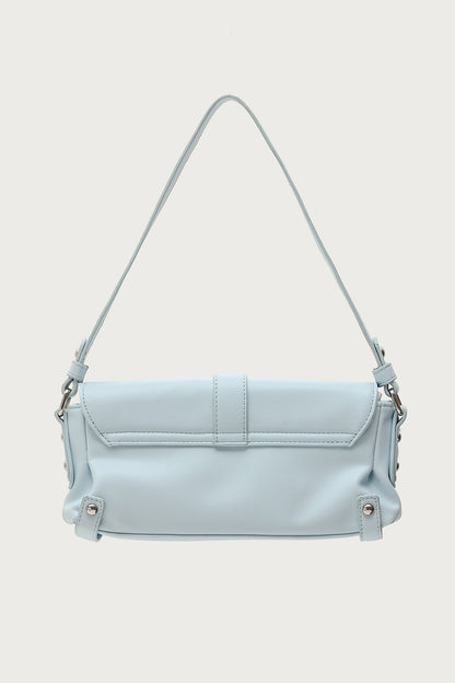 Flirty Faux Leather Shoulder Bag