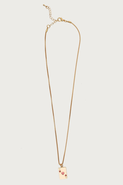 Ace Of Hearts Necklace
