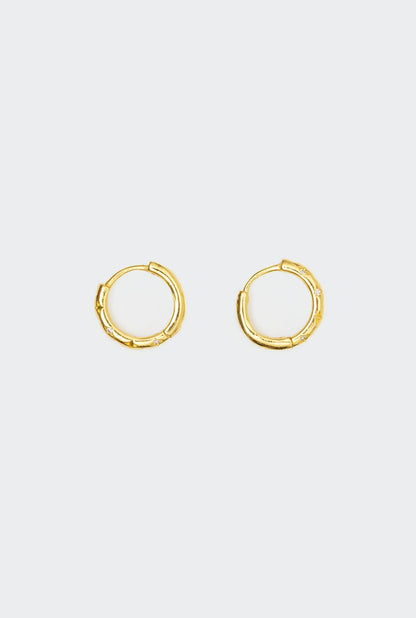 Stardust Mini Hoop Earrings