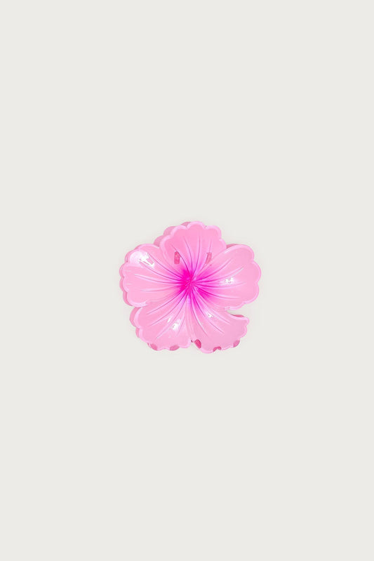 Hibiscus Flower Claw Clip