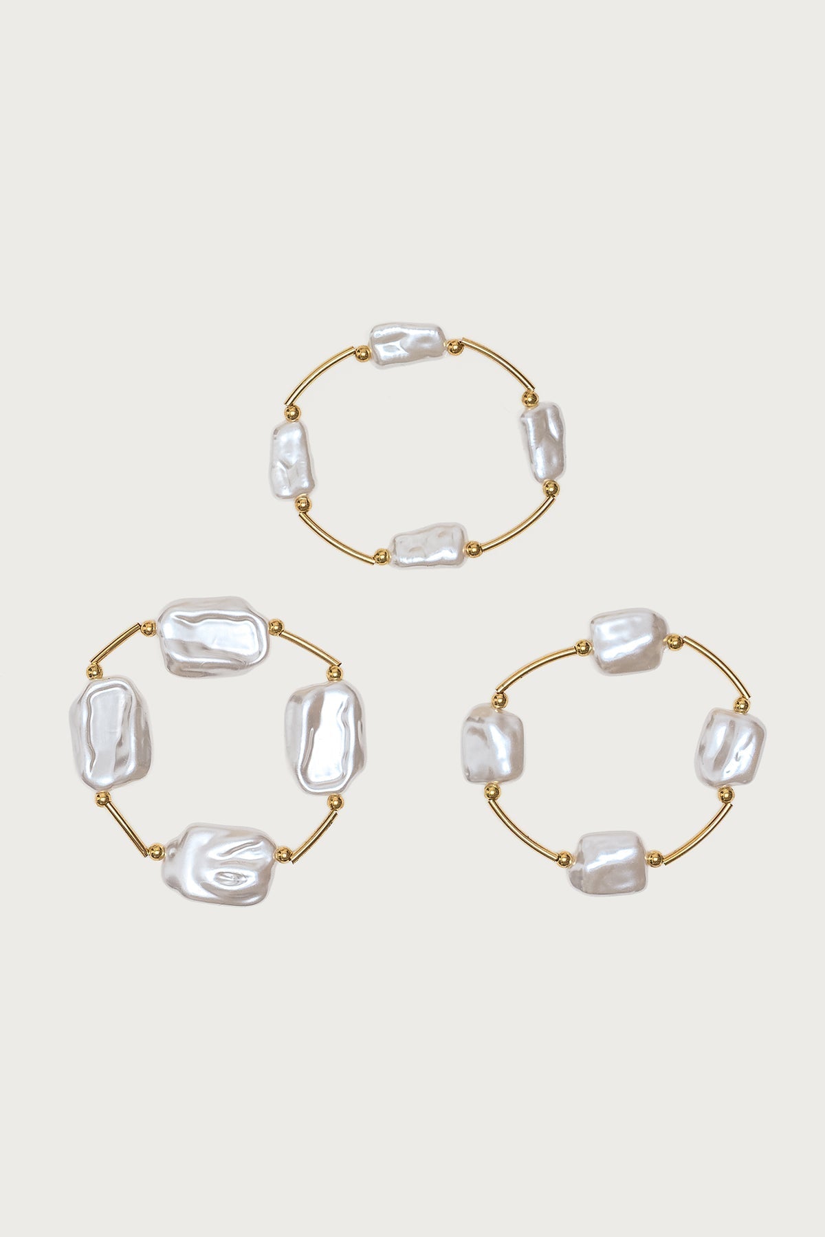 Pearly Beaded Bracelet Pack