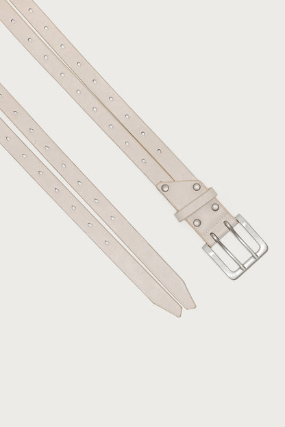 Double Look Faux Leather Belt