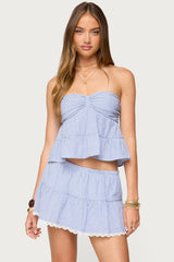 BLUE AND WHITE