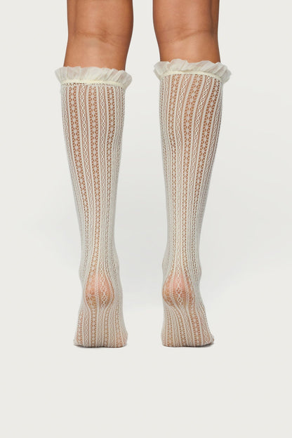 Sheer Lace Socks