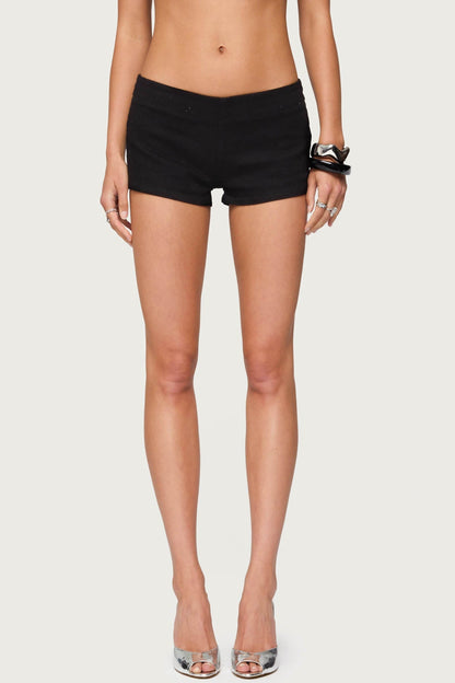 Dinah Denim Micro Shorts