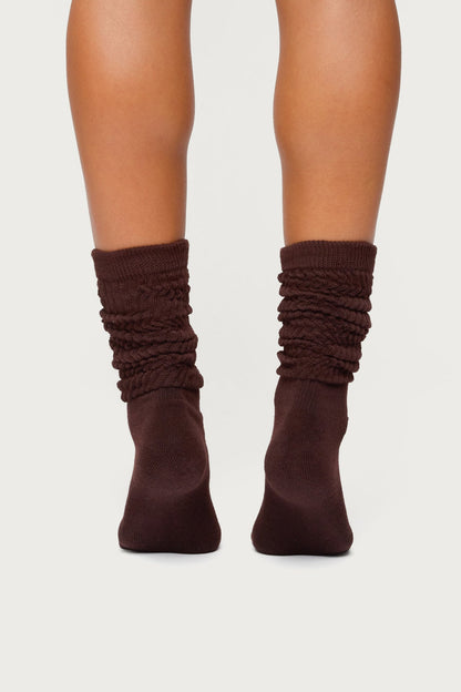 Slouchy Scrunch Socks