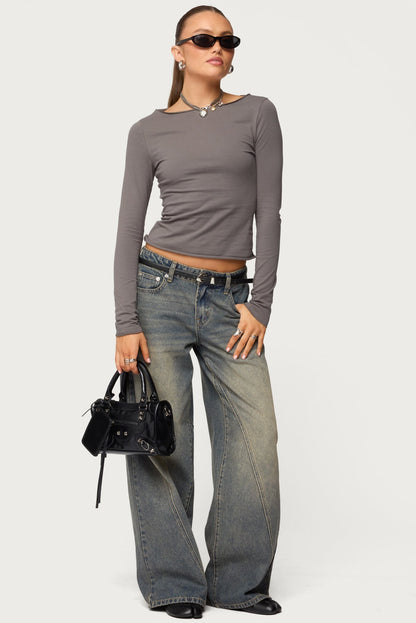 Nico Boat Neck Top