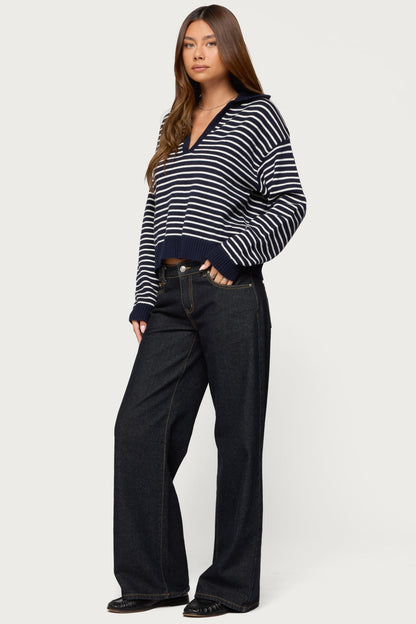 Copenhagen Oversized Striped Sweater