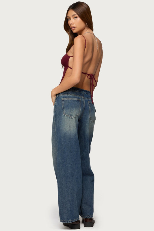 Jinx Open Back Top