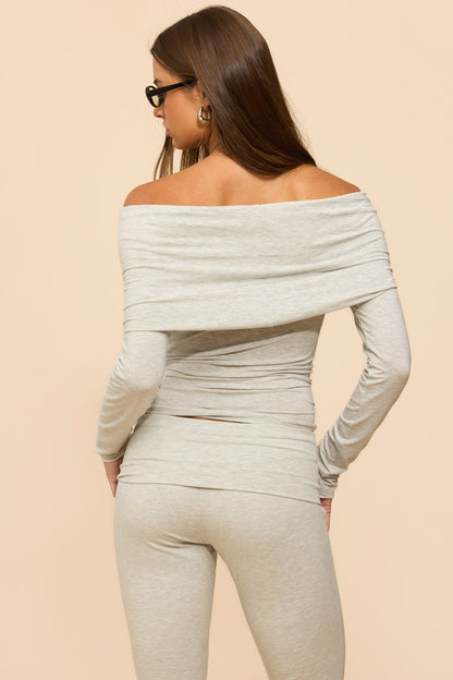 Habiba Foldover Off Shoulder Top