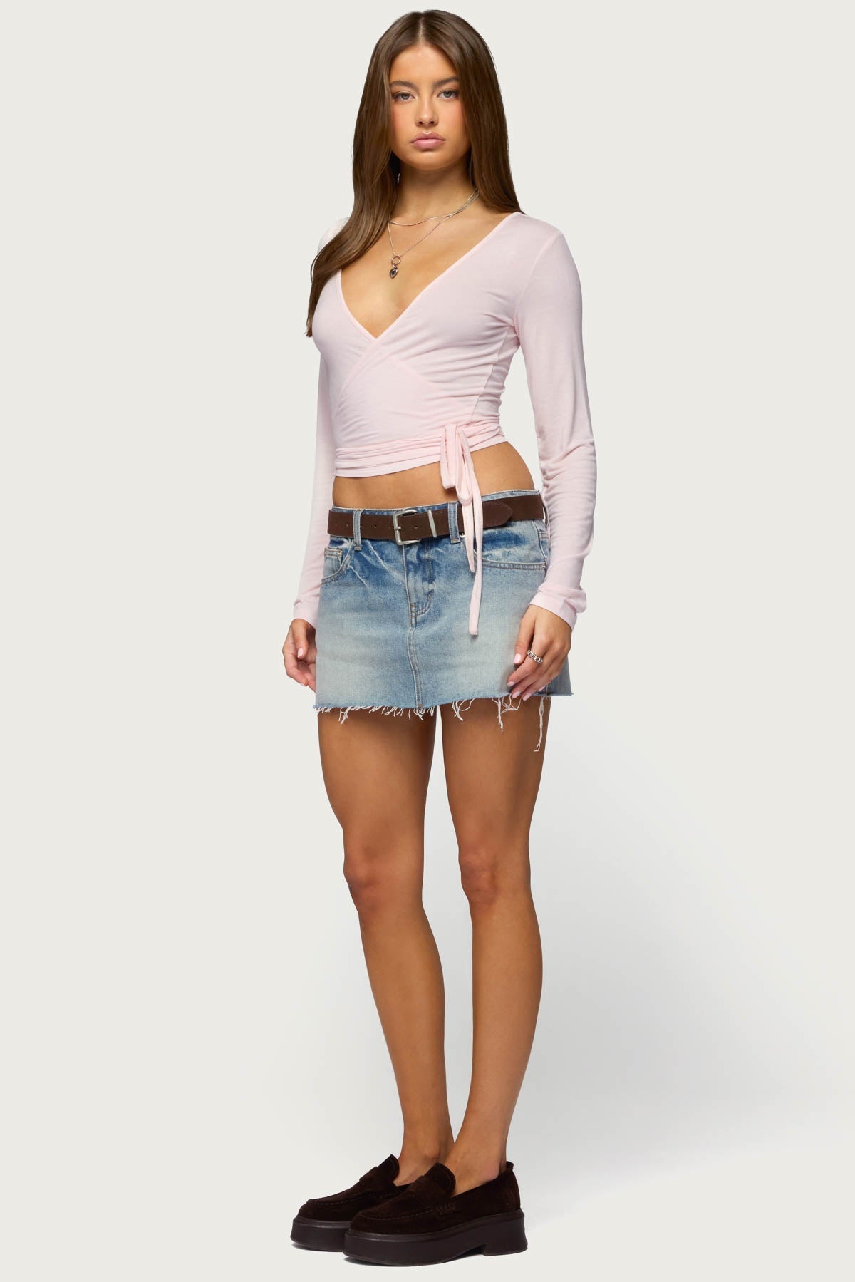 Malenna Wrap Top