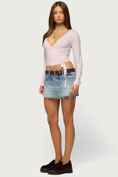 Malenna Wrap Top