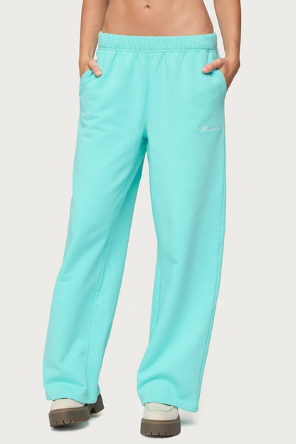 Only Edikted Straight Leg Sweatpants