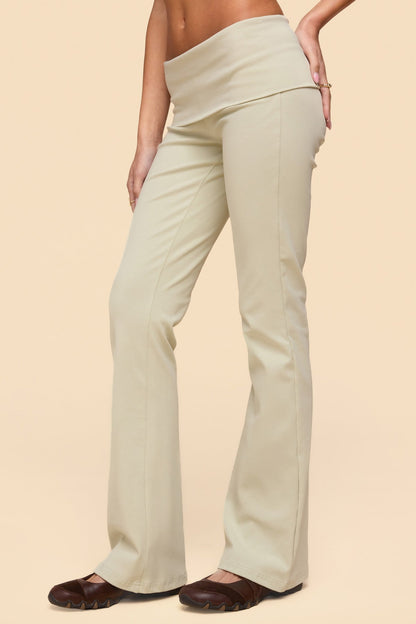 Ivanne Foldover Flared Pants
